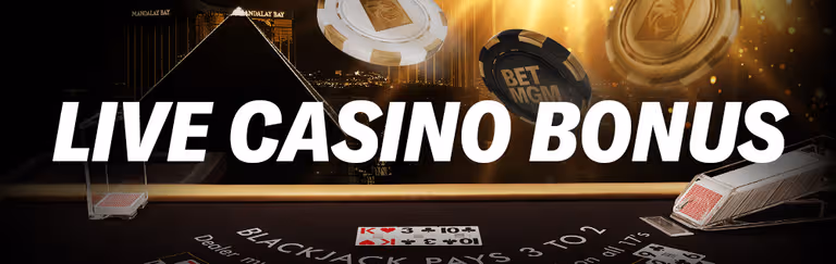 Live casino bonus